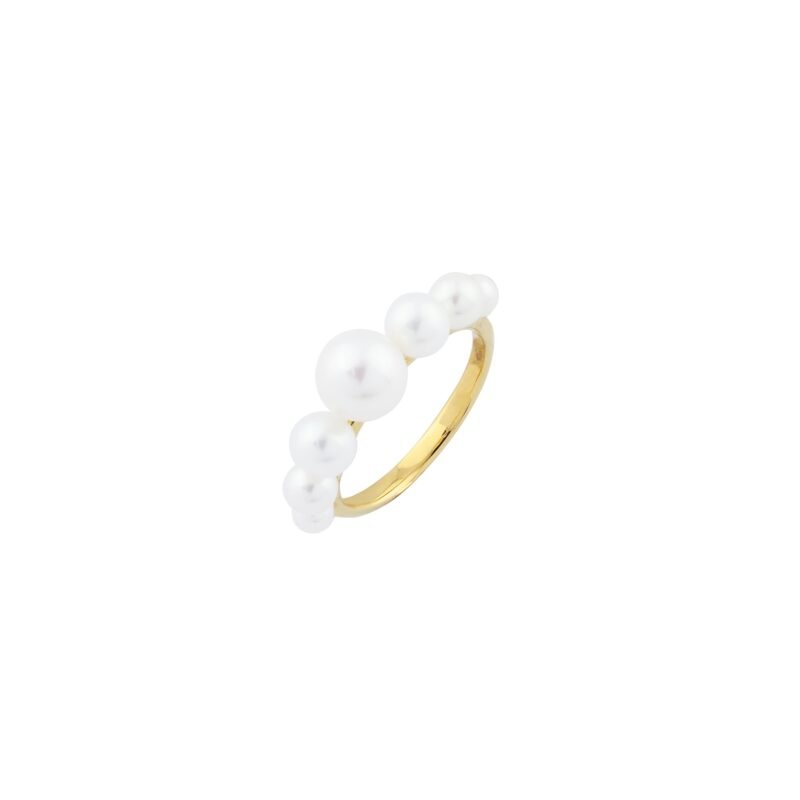 Sea Nymph Seven Pearl Ring